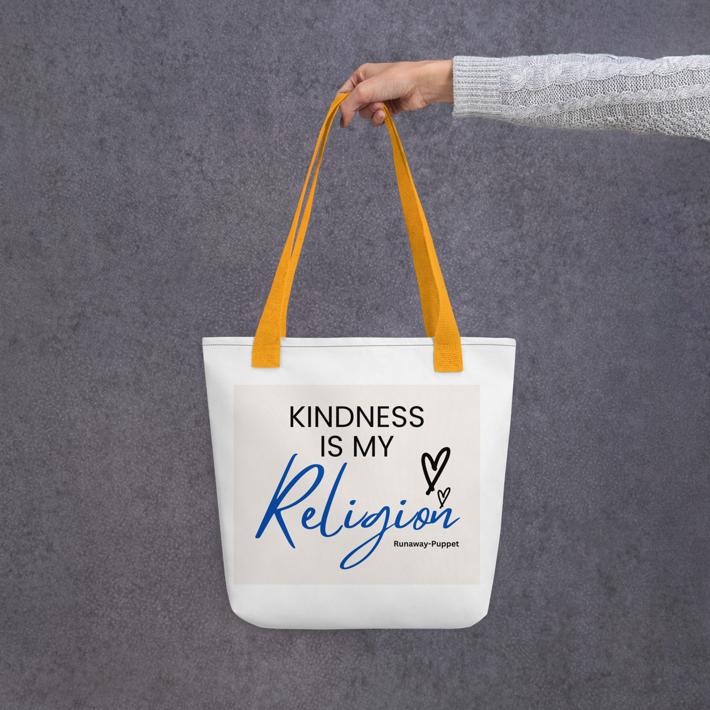 Tote Bag Kindness Is My Religion