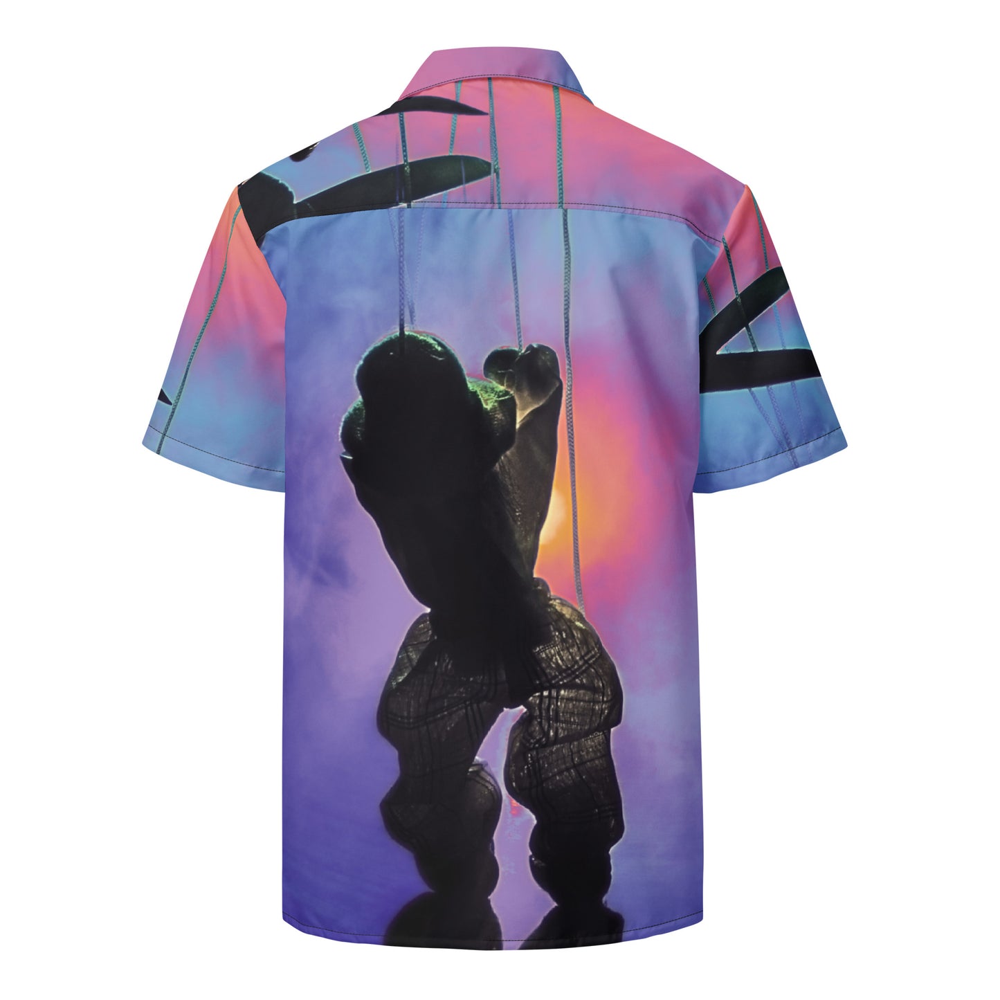 Unisex Button Shirt Runaway Puppet Poem JT Bailes