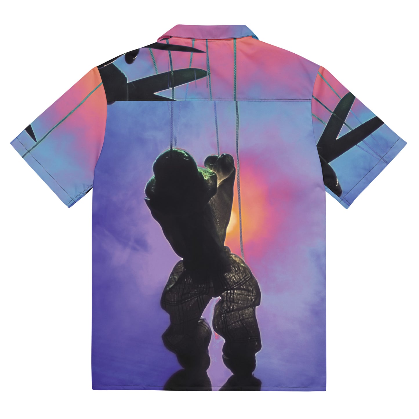 Unisex Button Shirt Runaway Puppet Poem JT Bailes