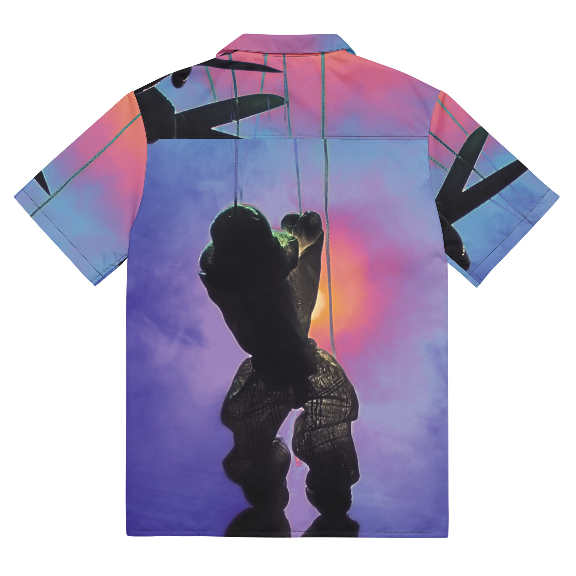 Unisex Button Shirt Runaway Puppet Poem JT Bailes